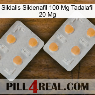 Sildalis Sildenafil 100Mg Tadalafil 20Mg 25